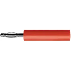 Adapter, 2 mm plug to 4 mm socket, yellow, A 20-40 S NI / GE