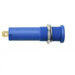 4 mm socket, solder/plug-in connection, CAT IV, red, HSEB 3125 L AU / RT