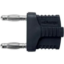 Jumper, pitch 19 mm, 30 VAC/60 VDC, 60 V, 12 A, nickel-plated, blue, KURZ 19-4 IG MB NI / BL