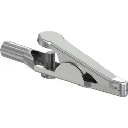Alligator clip, max. 5 mm, socket 4 mm, 24.0149