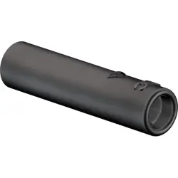 4 mm screw-on adapter, screw connection, CAT II, black, 23.1035-21