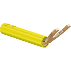 Adapter, cable lug 2-4.1 mm to 4 mm socket, yellow, CAT II, 23.0440-24