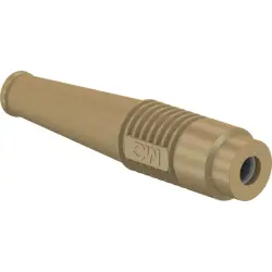 4 mm jack, solder connection, 2.5 mm², brown, 64.9201-27