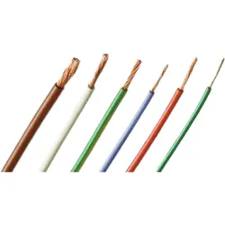 PVC-switching strand, highly flexible, Cableline, 1.0 mm², 511 x 0.05 mm, white, outer Ø 2.7 mm, 60.7009-10029