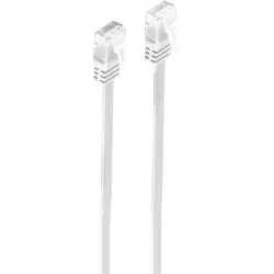 Patch cable, RJ45 plug, straight to RJ45 plug, straight, Cat 6, U/UTP, PVC, 5 m, white, SP715-SLW