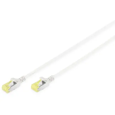 Patch cable, RJ45 plug, straight to RJ45 plug, straight, Cat 6A, U/FTP, LSZH, 10 m, gray, DK-1624-A-010S - 1