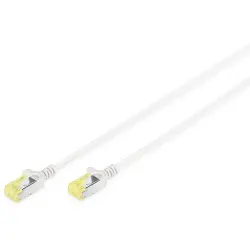 Patch cable, RJ45 plug, straight to RJ45 plug, straight, Cat 6A, U/FTP, LSZH, 10 m, gray, DK-1624-A-010S