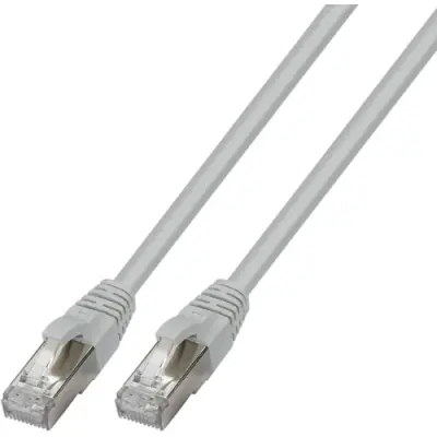 Patch cable, UltraFlex + UL, RJ45 plug, straight to RJ45 plug, straight, Cat 6A, S/FTP, LSOH, 10 m, gray, 1822-I-10,0M-UF - 1