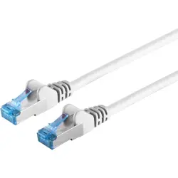 Patch cable, RJ45 plug, straight to RJ45 plug, straight, Cat 6A, S/FTP, PVC, 2 m, white, BYB-5-87F5083