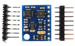 9 Eksenli IMU SensšrŸ ModŸlŸ (ITG3200 + ITG3205 + ADXL345 + HMC5883L) - HW-579 - 2