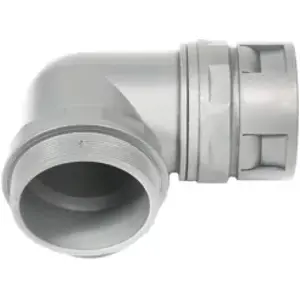 90° hose screw fitting, M25, PA, IP65, black, (L) 14.8 mm, 94213 - 1