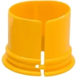 Hose opener, NW23, PA, yellow, for hose screw fitting, 98745