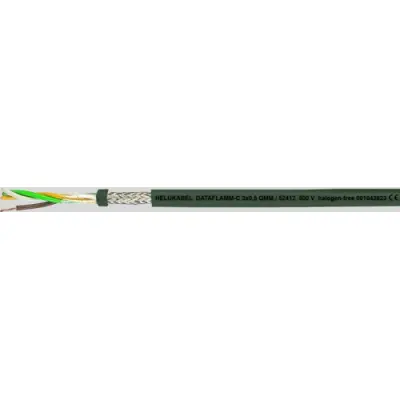 PE data cable, 5-wire, 0.25 mm², AWG 24, gray, 52384 - 1
