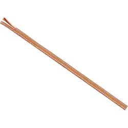 Speaker cable, 2-wire, 2.5 mm², unshielded, PVC, transparent, 40183