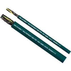 TPE-O drag chain line MULTISPEED 500-TPE 12 G 1.0 mm², AWG 18, unshielded, blue, 24214