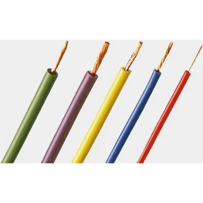 Silicone-switching strand, extremely flexible, halogen free, Cableline, 2.5 mm², 651 x 0.07 mm, blue, outer Ø 3.9 mm, 61.7537-10023 - 1