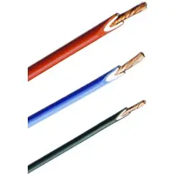 PVC-switching strand, highly flexible, Cableline, 6.0 mm², 1548 x 0.07 mm, blue, outer Ø 7 mm, 60.7035-10023