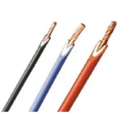 Silicone-switching strand, highly flexible, halogen free, Cableline, 2.5 mm², 651 x 0.07 mm, blue, outer Ø 4.6 mm, 61.7667-10023