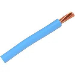 PVC-switching strand, highly flexible, Cableline, 4.0 mm², 1036 x 0.07 mm, blue, outer Ø 4.8 mm, 60.7014-10023
