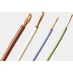 TPE-switching strand, highly flexible, Cableline, 0.5 mm², 129 x 0.07 mm, red, outer Ø 2.3 mm, 60.7763-10022