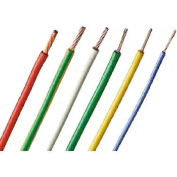 PVC-switching strand, highly flexible, Cableline, 2.5 mm², 651 x 0.07 mm, green/yellow, outer Ø 3.9 mm, 60.7125-10020 - 1