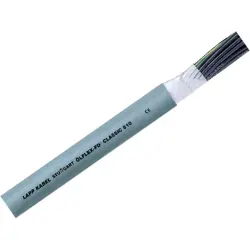 PVC connection and control cable ÖLFLEX CLASSIC FD 810 5 G 0.75 mm², AWG 19, unshielded, gray, 0026122/100