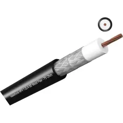 Video cable 75 Ohm HFV Mobil PURFlex 1.2L/4.9D