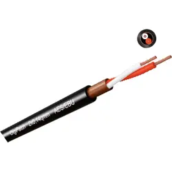 Digital cables, 2 x 0.14 mm², black, 2, 990201400