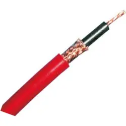 Coaxial cable, 45 Ω, SILI-SC 0.5/1.0, black