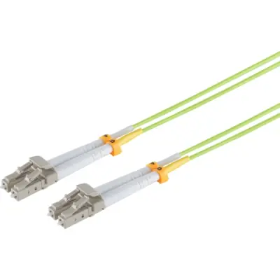 FO patch cable, LC duplex to LC duplex, 7.5 m, OM5, multimode 50/125 µm, BYB-5-98F1005 - 1
