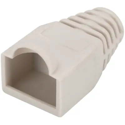 Cable grommet, cable Ø 5.6 mm, with detent lever protection, L 26.5 mm, gray, A-MOT/E 8/8 - 1