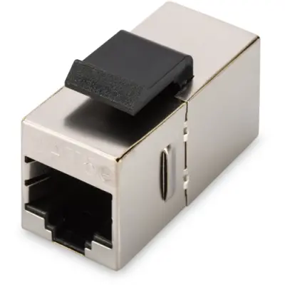 Modular adapter, RJ45 socket to RJ45 socket, straight, Cat 5e, DN-93513 - 1