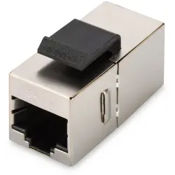 Modular adapter, RJ45 socket to RJ45 socket, straight, Cat 6, DN-93613-1