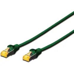 Patch cable, RJ45 plug, straight to RJ45 plug, straight, Cat 6A, S/FTP, LSZH, 7 m, green, DK-1644-A-070/G