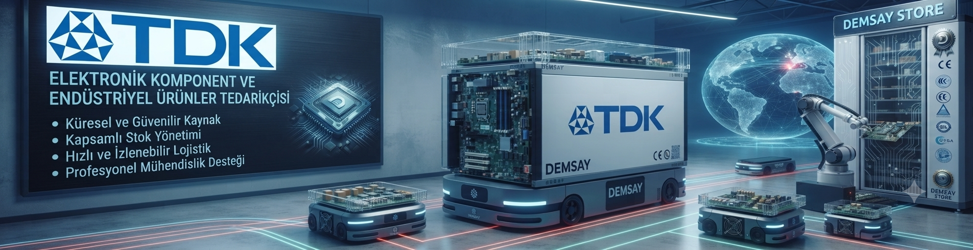 TDK Elektronik Komponent Tedarik Hizmeti | DemsayStore