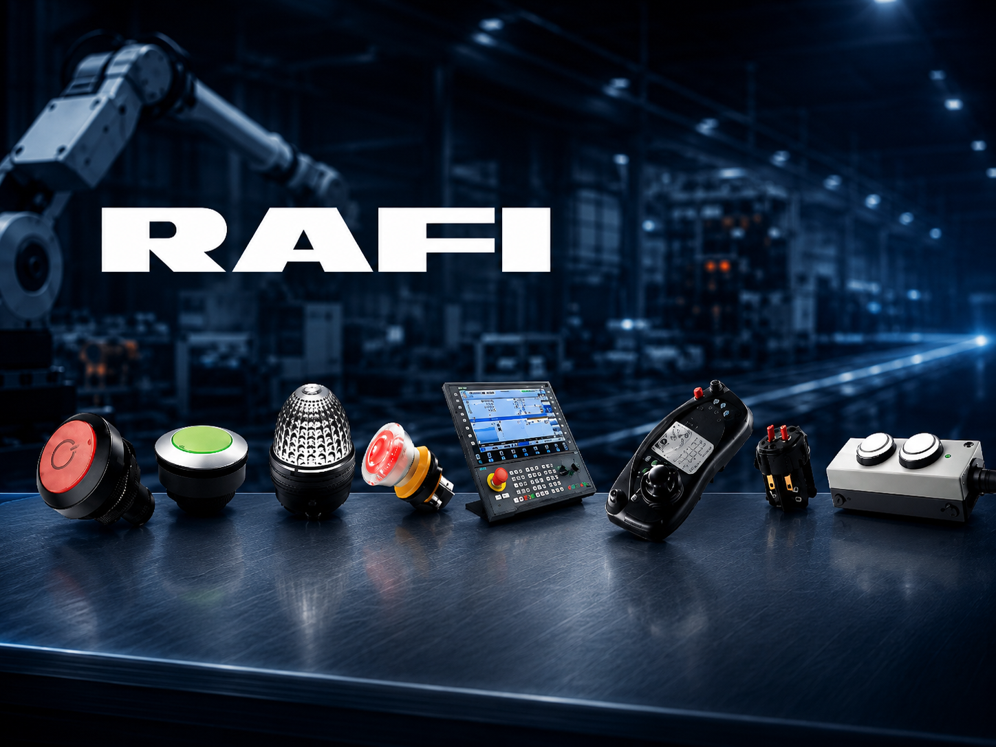 RAFI Türkiye Yetkili Distribütörü Demsay: HMI, Buton ve Switch Çözümleri
