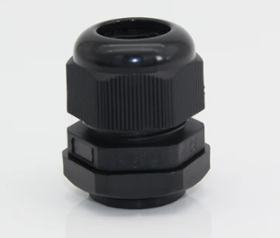 Black M30_1.5 Nylon Waterproof Connector - 1