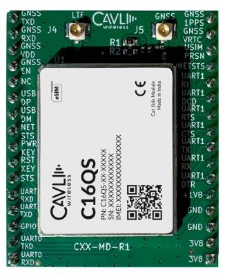 C16QS-Module Type Pin Header + GPS - 1