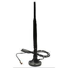 DA-24-07-2.5M-SM 2.4GHz 5dBi Manyetik Tabanlı Dipol Anten SMA RP - 1