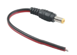DC Power Connector Male length:15cm - 