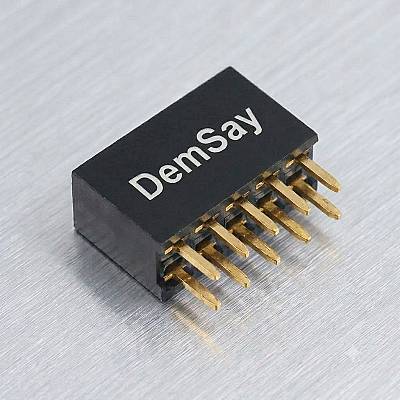 FH-00020 2x5 10 Pin 2.54mm Through Hole Dişi Header Soket - 1