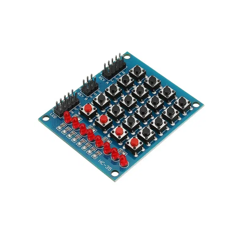LED Scroller Matrix Keyboard