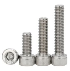M1.6x3 Stainless steel hex socket head cap screw - MonsterBolts