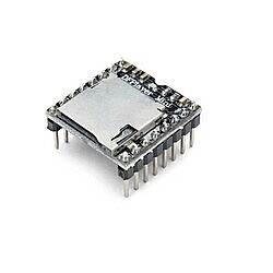 MP3-TF-16P Micro SD Kart Ses Modülü DFPlayer Mini MP3 Player 3W Amplifikatörlü Arduino Uyumlu Ses Modülü - 2