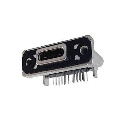 MUSBRM1C1M0 USB Type-C IP67 Panel Tipi Dişi Konnektör 24 Pin PCB Montaj - 2