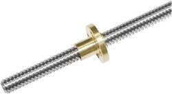 T8 Trapez Nut - LEAD 8MM - LEFTART