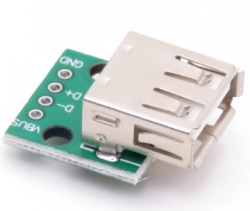 USB female head to Dip