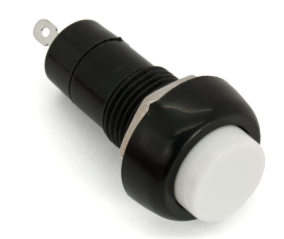 White PBS-11A 12mm 2 PIN - 2